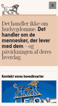 Mobile Screenshot of leo-pharma.dk