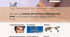 Desktop Screenshot of dutch.leo-pharma.be