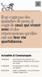 Mobile Screenshot of leo-pharma.fr