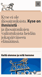 Mobile Screenshot of leo-pharma.fi
