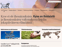 Tablet Screenshot of leo-pharma.fi